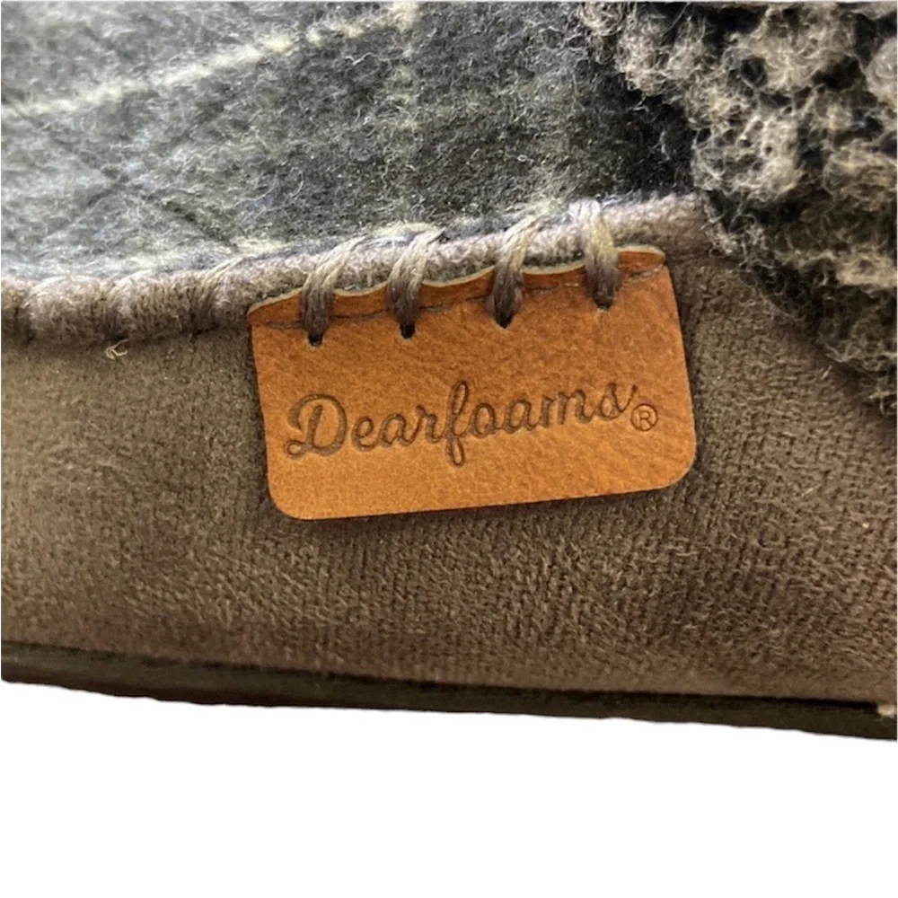 Dearfoams Brendan‎ Microfiber Indoor/Outdoor Suede Clog Whipstitch Slipp…
